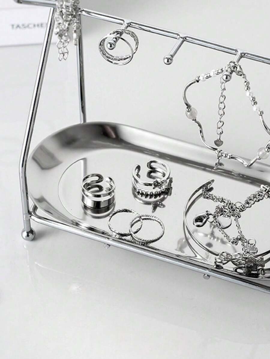 1pc Nordic Style Metal Jewelry Display Stand With Tray for Sale Australia New Collection Online