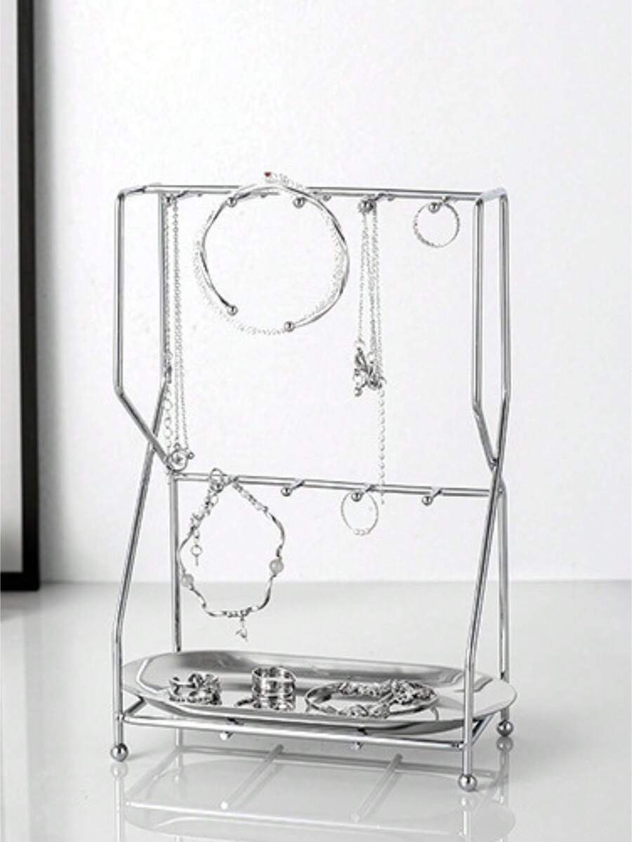 1pc Nordic Style Metal Jewelry Display Stand With Tray for Sale Australia New Collection Online