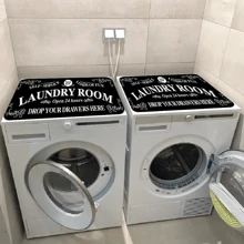 1pc Washer And Dryer Top Cover Pad, Drying Mat, Anti-Slip Laundry Machine Dust Cover, Kitchen Dish Mat, Suitable For Sink Area- Washer, Dryer, Anti-Skid Floor Mat, Bathroom Supplies, Laundry Room Supplies - Laundry Room - View 12