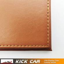 Kicarmod One Box New 1/64 Model Car Acrylic Display Case Fit Up To 6 Vehciles, Deluxe Base, Including Carbon Fiber, PU Leather, Alcantara, Suitable For Hobby Collection Gift - Multicolor - View 8