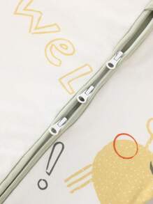 1.0TOG 春夏秋季儿童双层舒适睡袋，可拆卸袖子，舒适可穿戴睡袋，最佳奢华礼物