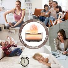 sejoy Humidifier - koyu ahşap rengi - Görünüm 4