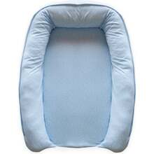 Duffi - Babynest-Kissen für Kinderbetten, 70 % Bambus, 30 % Baumwolle 0 - Multifunktionales Babynest-Kissen für Kinderbetten - Weiches und gepolstertes Babynest-Kissen für Kinderbetten - Tragbares Babynest-Kissen für Kinderbetten für Babys - Krippenkissen, das speziell für die Verwendung durch Babys entwickelt wurde