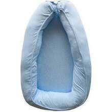 Duffi - Babynest-Kissen für Kinderbetten, 70 % Bambus, 30 % Baumwolle 0 - Multifunktionales Babynest-Kissen für Kinderbetten - Weiches und gepolstertes Babynest-Kissen für Kinderbetten - Tragbares Babynest-Kissen für Kinderbetten für Babys - Krippenkissen, das speziell für die Verwendung durch Babys entwickelt wurde