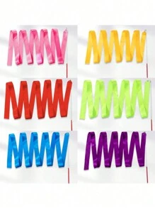 Gymnastics Ribbon, Dance Streamers For Artistic Gymnastics & Ballet Performance - Multicolor - View 8