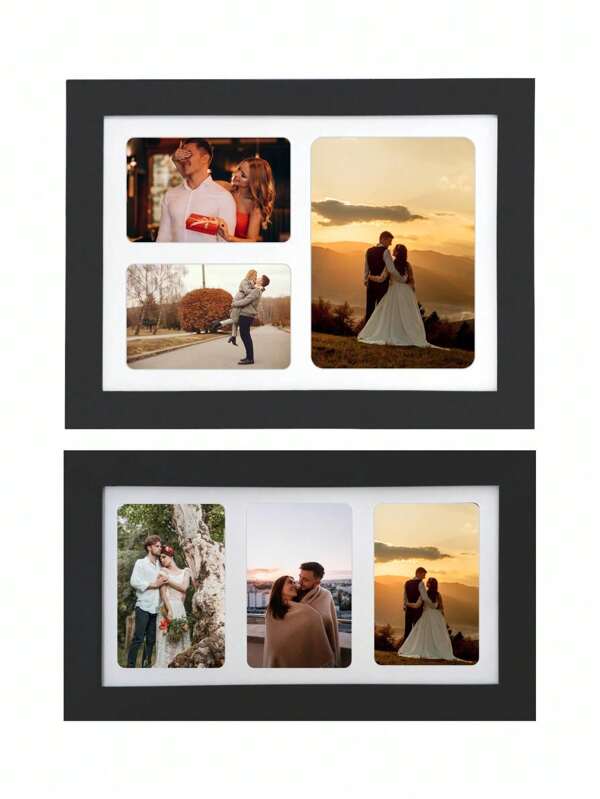Painel para fotos 10x15cm e 15x21cm com vidro
