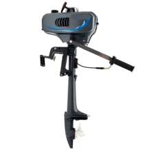 Heavy Duty 3.5HP 2 Stroke Outboard Engine Motor Boat Engine Water Cooling System Outboard Motor Inflatable Fishing Boat 3.5 HP 2Stroke Engine Water Cooling CDI - Black - View 9