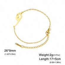 1pc Stainless Steel Ballet Dancer Pose Bracelet For Women - Fashion Series - View 10