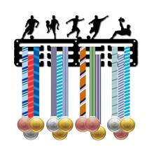 1pc Football/Running Medal Hanger Display Rack For Wall Home Badge Competition Gymnastics Swimming Medal Winning Storage Hook - Multicolor - View 4