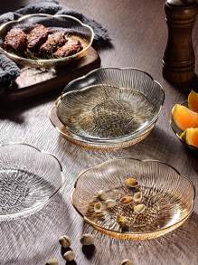 5pcs Pieces Of Exquisite Fruit Plate Living Room Home Snack Plate Value Fruit Plate Is Light And Luxurious. Home Fruit Plate Fruit Plate Living Room Nut Plate,Kitchen,Christmas Gift