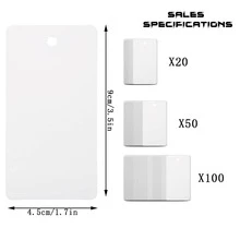 Pack Of Customized Gift Tags, With String, Modern Simple Wedding Favor Tags 1.7 X 3.5 Inches,Christmas