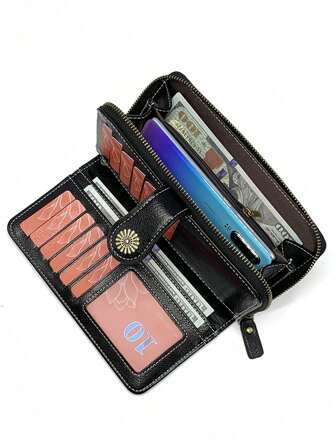 New PU Leather Women Wallets Female Casual S Large Capacity Bag Coin Card Holders Wallet Card Wallet For Women Wallet Purse Wallet Long Wallet