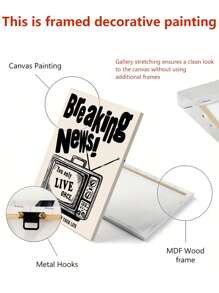 1片帆布海報,《捍衛任務》電視海報與印刷品,復古時尚的牆藝帆布,適合客廳、廚房、裝飾牆藝,家居裝飾,牆藝,房間裝飾,無框款 - 彩色 - 查看 8