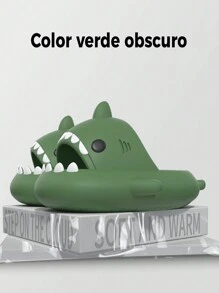 家居拖鞋、鞋靴配件 - 綠色 - 查看 5