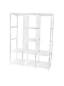 Clothes Organizer With Removable Hanger Compact Pink - 粉色 - 查看 6