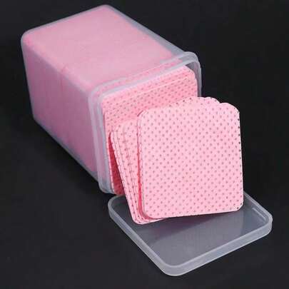 200pcs Lint-Free Nail Cleaning Wipes, Nail Polish Remover Pads, Eyelash Extension Cleaning Wipes, Soft Non-Woven Acetone Nail Polish Remover Pads, For Nail Preparation And Gel Nail Polish Removal, Lint-Free Nail Gel Cleaning Wipes, Eyelash Extension Cleaning Wipes, Waterless Manicure Supplies, Suitable For Women And Girls Daily Nail Cleaning And Removal Nails Nails Supplies Nail Stuff