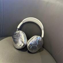 个性化创意电镀银色 AirPods Max 保护壳兼容 Apple 蓝牙耳罩式耳机保护套 - 銀色 - 查看 3