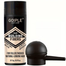 Goiple 27.5g Hair Fiber Powder With Sprayer, Suitable For Thinning Hair, Can Be Dyed, Fills Hairline And Temples, Invisible, Sweat-Proof, Long-Lasting, Keratin Thickening Hair Fiber Spray - 27.5g+Sprayer - 查看 15