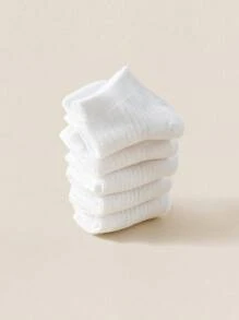 10/15/20 Pairs Kids Socks, Solid Color Stripe Classic Simple Breathable Soft Skin-Friendly Fashionable Casual Short Socks, Suitable For Children's Daily Life Or Back To School