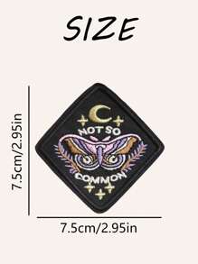 不太常见的蝴蝶服装补丁、标签布纸装饰补丁、服装、鞋子、袜子、包包贴花配件 - 彩色 - 查看 5