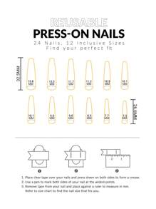 96pcs(4style) Long Coffin Gradient Glitter Design Acrylic Nail Tips Full Cover False Nail Tips Press On Nails With Storage Box As For Suitable For Women And Girls Daily Life And Party Use - Multicolor - View 6