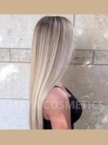 NEKANE Professional Permanent Cream Hair Color, Excellent For Gray Coverage, 90g Tube + 20 Vol. Peroxide. Halloween - 10.1 Extra Light Ash Blonde - View 2