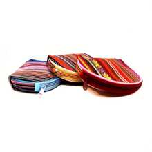 1/2/3 pièces Porte-monnaie avec sangle pour poignet de couleur aléatoire, petit porte-monnaie à pièces, étui à monnaie en tissu avec sangle pour poignet, étui à monnaie, porte-clés charms - Multicolore - Voir 12