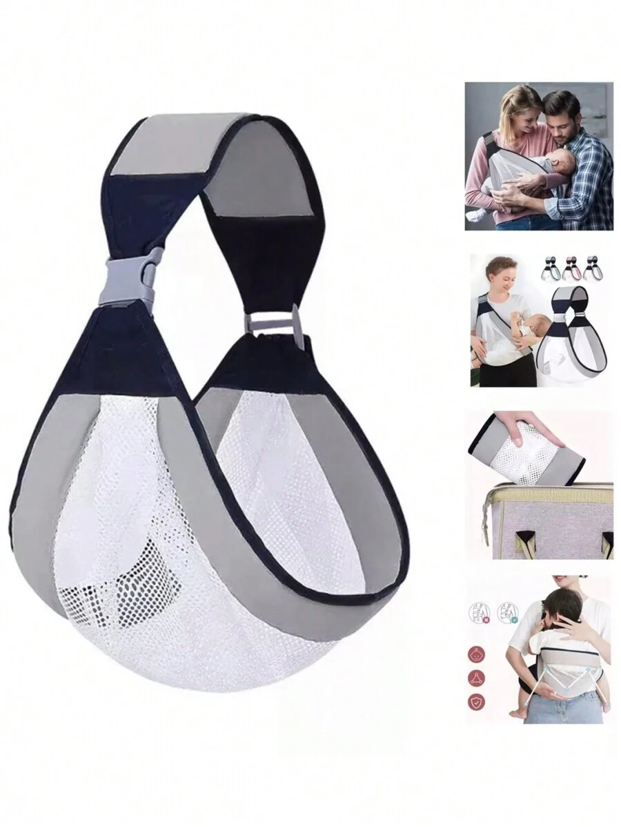 Baby Carrier & Accessories - Grey - View 1