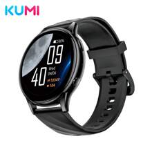 KUMI GW5 Smart Watch 1.39 Inch NFC Bluetooth 5.2 100+ Sport Heart Rate Blood Pressure Oxygen Monitor Waterproof IP68 - Black - View 10