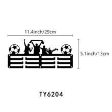 1pc Football/Running Medal Hanger Display Rack For Wall Home Badge Competition Gymnastics Swimming Medal Winning Storage Hook - Multicolor - View 10