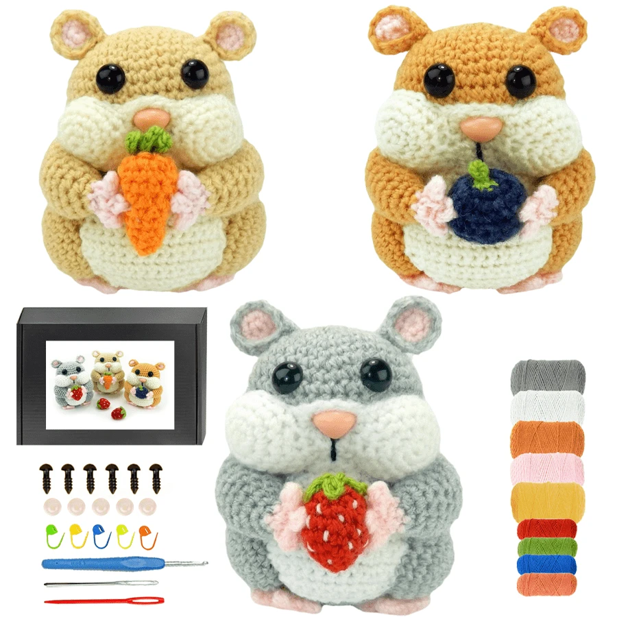Kit De Crochê Para Iniciantes Kits De Crochê De Animais Photo Inspiration