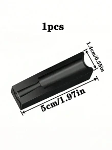 1支鸭嘴形眉笔削笔器，适用于可撕式眉笔，轻松打造完美眉形，持久显色。适用于化妆、家居装饰、梳妆台、旅行、卧室等场合。也可用于化妆配件、圣诞礼物、化妆工具、礼品、女士礼物、圣诞礼物、赠品等。是旅行必备佳品。 - 黑色 - 查看 5