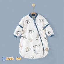 1.0TOG 春夏秋季儿童双层舒适睡袋，可拆卸袖子，舒适可穿戴睡袋，最佳奢华礼物