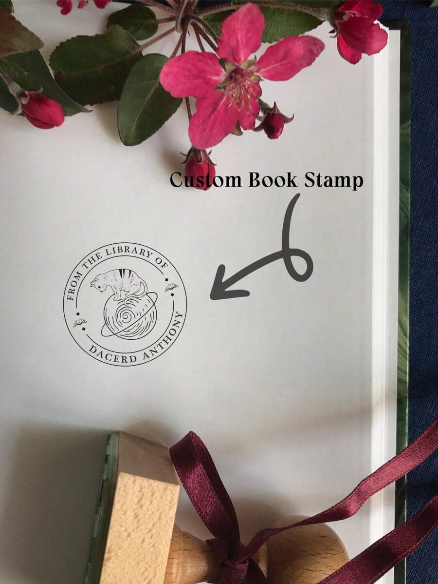 Rond Gepersonaliseerde Stempel Zelfdenkende stempel 4,5ø cm