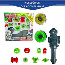 Kit 2 Bey Blades SuperHero With Bey Blades And Launchers Kit With 2 Bey Blade And 1 Launcher + 1 Launcher Stand - 超級英雄 - 查看 2
