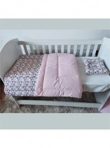 Baby Blankets - 粉紅色菱形 - 查看 2