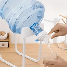 1 件装大型黑白饮水机架，用于矿泉水，桌面饮水机支架，用于水桶，返回学校