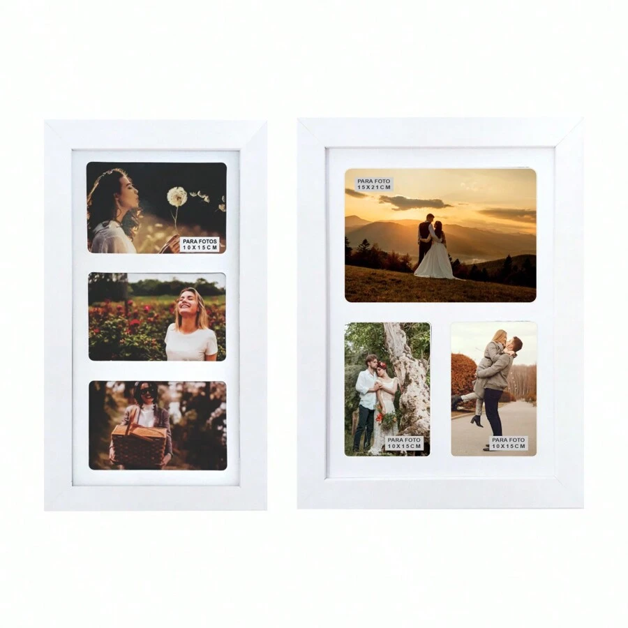 Photo Panel 10x15cm And 15x21cm With Glass - trắng - Xem 1
