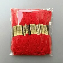 24pcs Cross Stitch Thread, Handcraft Embroidery Thread, Shoe Mat Stitching Thread, Clothing DIY Threads - Multicolor - View 5