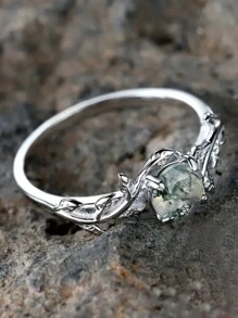 1 Stück Charming 925 Sterling Silber Ring Hochzeits Schmuck für Frauen Edel Schmuck