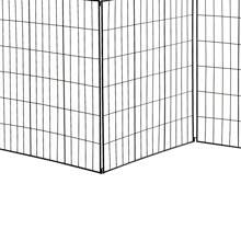 Outsunny Garden Decorative Fence Panel, 4 Pack, 44 X 36-Inch, Linear Length 12 Feet, Steel Border Folding Fence For Garden Landscaping - Black - View 7