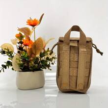 Bolsa de primeros auxilios de nailon 1000D, organizador de suministros médicos, bolsa táctica de estilo desmontable y multifunción (artículos de primeros auxilios no incluidos) - Multicolor - Ver 8