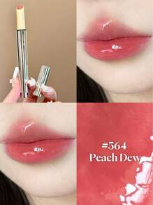 JOOCYEE GLOSSY ROUGE High Transparency Light Flowing Film Lock Makeup - 564 Peach Dew - View 4