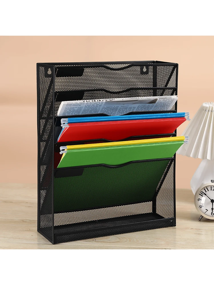 12x12 Scrapbook Paper Organizer Storage,12 Tier Desk File Organizer With Adjustable Shelves,Desktop 12 Slots File Sorter Storage Wide Document Holder - View #14