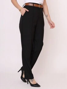 TWILL Social Basic Womenswear Tailoring Pants COD 102 - 黑色 - 查看 3