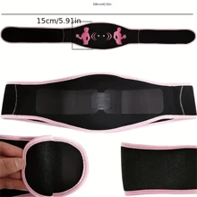 USB Recharable Cơ Kích Thích Cơ Bụng Đai Huấn Luyện Máy Kích Thích Massage Thể Dục Máy Mát Xa Bụng Cơ Thể - Màu Hồng baby - Xem 5