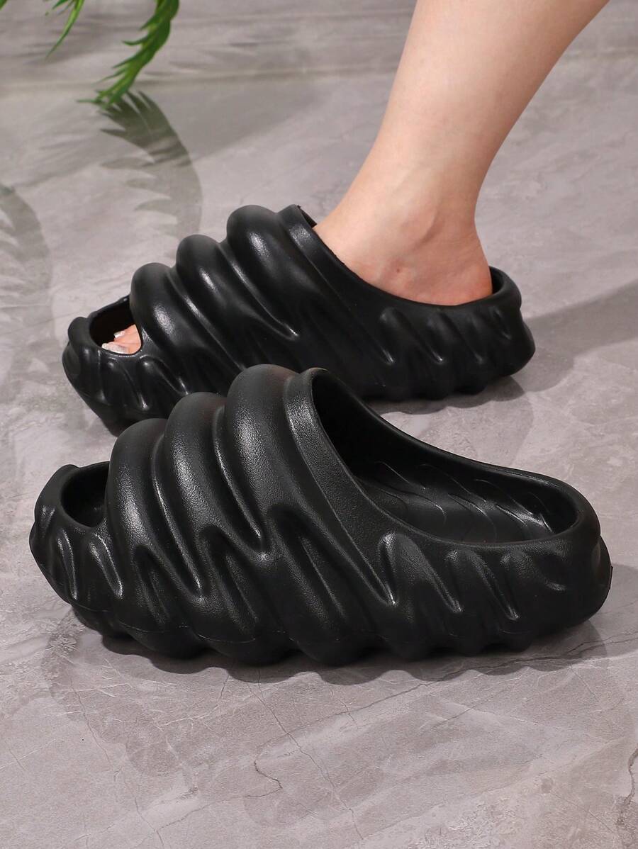 Tongs été Semelle épaisse Paillettes - Sandales Femme Confort, Antidérapantes, Avec Soutien Voûte Plantaire - 6