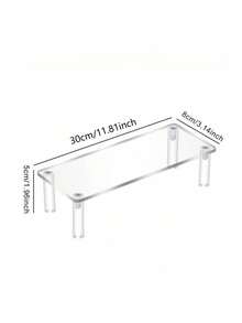 Giá trưng bày nước hoa acrylic 1 mảnh, giá lưu trữ nước hoa trong suốt, có thể lưu trữ nước hoa, mỹ phẩm, bánh nướng nhỏ, giá lưu trữ trên máy tính để bàn, thích hợp để lưu trữ tủ quần áo tại nhà, tiệc sinh nhật, trưng bày cửa hàng bánh tráng miệng - Nhiều màu - Xem 9