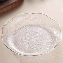5pcs Pieces Of Exquisite Fruit Plate Living Room Home Snack Plate Value Fruit Plate Is Light And Luxurious. Home Fruit Plate Fruit Plate Living Room Nut Plate,Kitchen,Christmas Gift