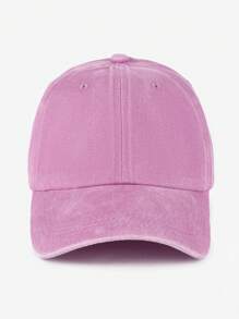 1 bucată șapcă de baseball din denim spălat solid pentru bărbați, mărime mare, reglabilă, elegantă, simplă, unisex, pălărie de soare cu vârf pentru exterior, muncă, călătorii, timp liber - A - Vizualizare 19